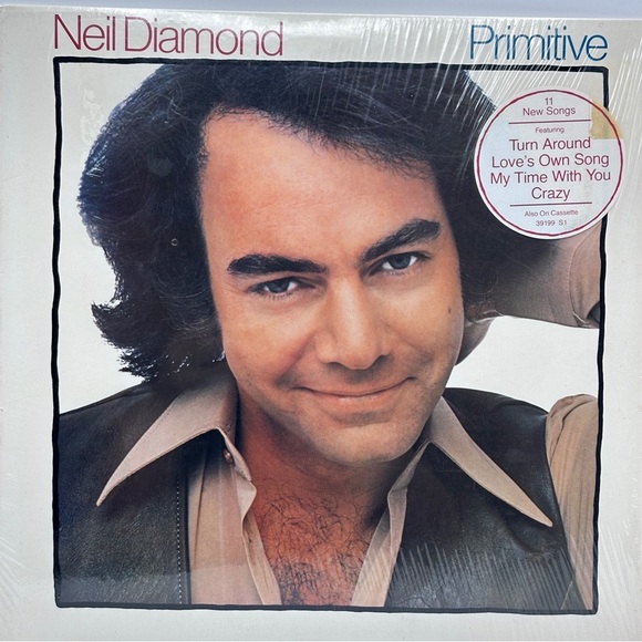 Neil Diamond - Primitive Vinyl Record Album - Picture 1 of 2